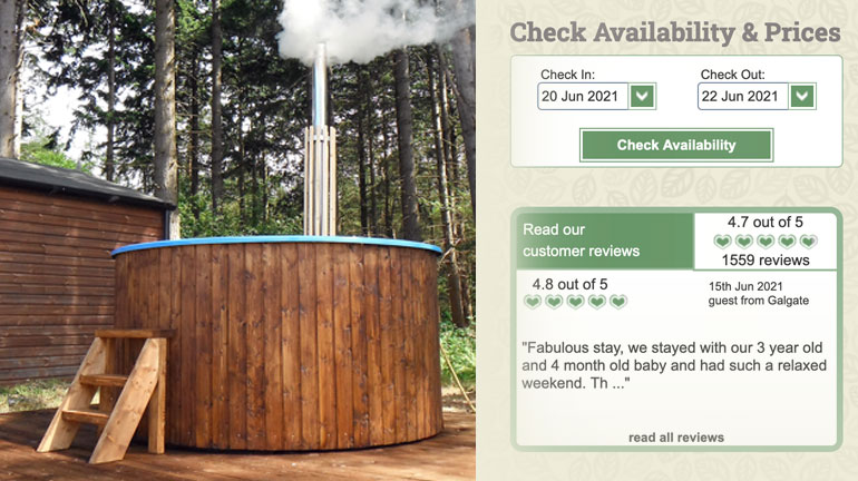 glamping online reservations
